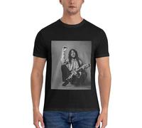 Guniangjia John Frusciante T-Shirt Graphics T Shirt Mens T Shirt Graphic Black XXL