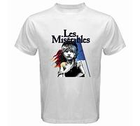Guniangjia Les Miserables Broadway Show Musical Men's T-Shirt White S