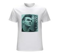 Guniangjia Men's Morrissey The Smiths T Shirt White S