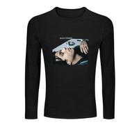 Guniangjia Men's Ryan Adams Heartbreaker Long Sleeve Round Neck T-Shirt XXL