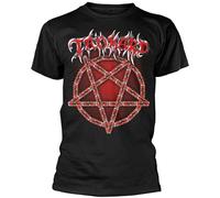 Guniangjia Men's Tankard 'Hell Ain't A Bad Place' T Shirt Black L