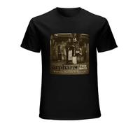 Guniangjia Men's Tom Waits T Shirt Orphans Brawlers and Black XXL