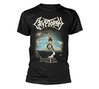 Guniangjia Rive Cryptopsy Blasphemy Made Flesh T-Shirt - Black S