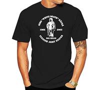 Guniangjia The White Death Simo Hayha Finnish Finland Army World War 2 Sniper T-Shirt Black XXL