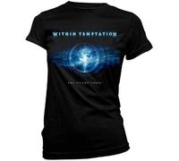 Guniangjia Within Temptation 'Silent Force' Womens Fitted T-Shirt Black S