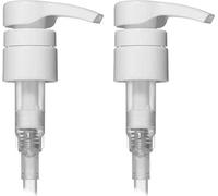 Gunky Monkey Lot de 2 distributeurs de pompe universels compatibles avec les shampooings les plus populaires, taille de 1 000 ml, 750 ml, 500 ml, blanc