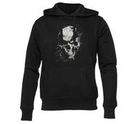 GUNMANTOR Apocalypse Skull Noir Sweatshirt à Capuche Hommes Femmes Unisexe Manches Longues Col Rond Hoodie Black Unisex
