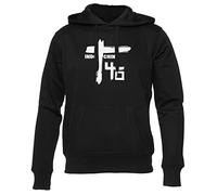GUNMANTOR Best of Indochine Noir Sweatshirt à Capuche Hommes Femmes Unisexe Manches Longues Col Rond Hoodie Black Unisex XL