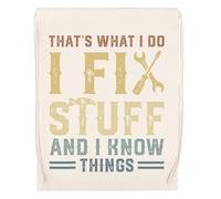 GUNMANTOR C'est Ce Que Je Fais Beige Sac de Sport Voyage Durable et Respectueux de l'environnemen