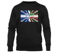 GUNMANTOR Confrontation Iran-Israël Noir Pull Hommes Femmes Unisexe Manches Longues Col Rond