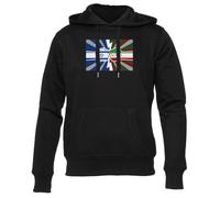 GUNMANTOR Confrontation Iran-Israël Noir Sweatshirt à Capuche Hommes Femmes Unisexe Manches Longues Col Rond