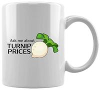 GUNMANTOR Demandez-Moi Les Prix Des Navets Tasse en Céramique Blanche De Bureau Tasse Thé Café à La Maison