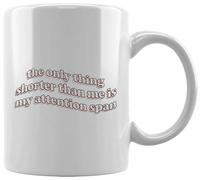 GUNMANTOR La Seule Chose Plus Petite Que Moi Tasse en Céramique Blanche De Bureau Tasse Thé Café à La Maison