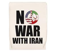 GUNMANTOR Maintenant La Guerre Avec L'iran Beige Sac de Sport Voyage Durable et Respectueux de l'environnemen