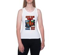 GUNMANTOR Non À La Guerre Entre Israël Et L’Iran Blanc sans Manches pour Femmes