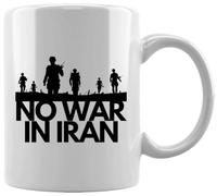 GUNMANTOR Paix Entre Israël Et L'iran Tasse en Céramique Blanche De Bureau Tasse Thé Café à La Maison