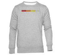 GUNMANTOR Roland Tr-808 Gris Pull Hommes Femmes Unisexe Manches Longues Col Rond