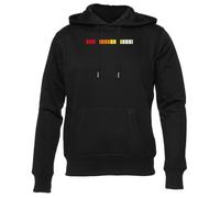 GUNMANTOR Roland Tr-808 Noir Sweatshirt à Capuche Hommes Femmes Unisexe Manches Longues Col Rond