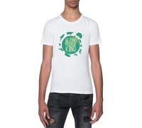 GUNMANTOR Soyez Gentil avec Tout Le Monde T-Shirt Blanc Homme Manches Courtes Col Rond