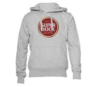 GUNMANTOR Super Bock Since 1927 Logo Gris Sweatshirt à Capuche Hommes Femmes Unisexe Manches Longues Col Rond Hoodie Grey Unisex
