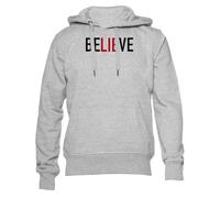 GUNMANTOR Texte De La Chanson Believe De U2 The Fly Zoo TV Gris Sweatshirt à Capuche Hommes Femmes Unisexe Manches Longues Col Rond