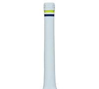 Gunn & Moore GM Pro-Lite Poignées de Batte de Cricket en Caoutchouc de qualité supérieure, 1 poignée, Blanc/Jaune Fluo/Bleu Marine