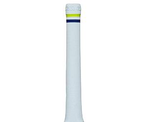 Gunn & Moore Pro-Lite Poignée pour Batte de Cricket Unisexe, Blanc/Jaune Fluo/Bleu Marine, 12 inches, Full Size