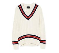 Gunn & Moore Pull de cricket Bleu Marine/Rouge L Garçon