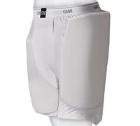 Gunn & Moore Short de Protection 909 Homme, Blanc, Adult Medium / 33-34" Waist