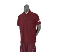 Gunn & Moore Vêtements d'entraînement Polo Homme, Bordeaux, L