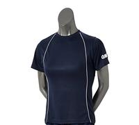 Gunn & Moore Vêtements d'entraînement T-Shirt Femme, Bleu Marine, 38