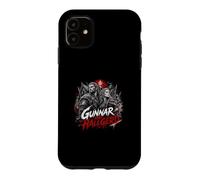 Gunnar et Hallgerd, héros de la Saga Viking Nordique Coque pour iPhone 11