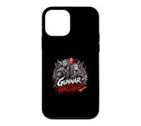 Gunnar et Hallgerd, héros de la Saga Viking Nordique Coque pour iPhone 12 Mini