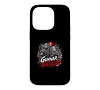 Gunnar et Hallgerd, héros de la Saga Viking Nordique Coque pour iPhone 14 Pro