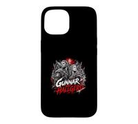 Gunnar et Hallgerd, héros de la Saga Viking Nordique Coque pour iPhone 15