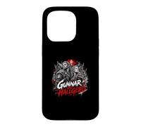 Gunnar et Hallgerd, héros de la Saga Viking Nordique Coque pour iPhone 15 Pro