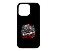 Gunnar et Hallgerd, héros de la Saga Viking Nordique Coque pour iPhone 15 Pro Max