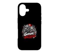 Gunnar et Hallgerd, héros de la Saga Viking Nordique Coque pour iPhone 17