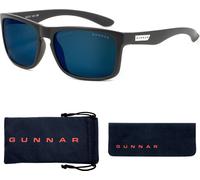 GUNNAR Lunettes de jeu et d'ordinateur - Intercept, monture Onyx, verres Sun - Lunettes filtre de lumière bleue, filtre bleu premium, protection UV,
