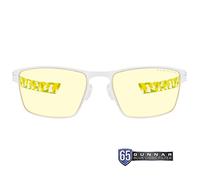 Gunnar Lunettes de jeu et d'ordinateur - Lame ESL, couleur de la monture : onyx, teinte ambre (bloque 65% de lumière bleue et 100% de lumière UV) - Verres brevetés - Réduit la fatigue oculaire et la