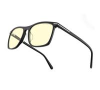 Gunnar Lunettes gaming et ordinateur - Hayward - monture : Onyx, verres : Ambrée (Bloque 65% de lumière bleue et 100% des UV) - Lunettes anti-lumière bleue