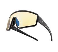 Gunnar Lunettes gaming et ordinateur - Viscer - Couleur de monture : Onyx, Teinte des verres : Ambrée (Bloque 65% de lumière bleue et 100% des UV) - Lunettes anti-lumière bleue