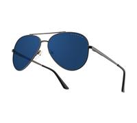 Gunnar Optiks Lunettes gaming Maverick – Gunmetal, verres Sun (90% lumière bleue, 100% UV) – Gris G