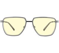 Gunnar Optiks × Clix Lunettes de jeu - Verres ambrés, monture hybride en acier polymère, protection contre la lumière bleue et les UV, revêtement G-Shield Plus, étui et chiffon en microfibre