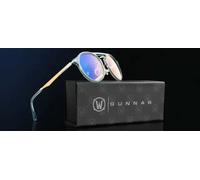 GUNNAR x World of Warcraft Alliance Edition Blue Crystal set - Ambre - Lunettes + étui