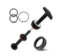 Gunneran SPX0410BA Ensemble poignée et piston, vanne coulissante de lavage à contre-courant de 5,1 cm compatible avec Hayward SP0410X Series et SP0740DE, 1 poignée de valve coulissante et 1 piston