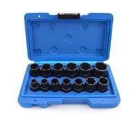 Gunpla Extracteur de Vis 13 Pièces, Extracteur Ecrou Antivol Universel, Douille Torx Femelle Coffret pour Enlever Les Boulons, Rouillés et Écrous Endommagés