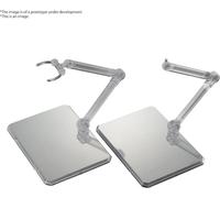Gunpla figures bases 1/144 - Action Base 7 Mirror Stickers Set (transparent)