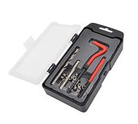 Gunpla Kit d'outils de réparation de filetage M6 x 1,0 mm, inserts hélicoïdaux pour installation de taraud, clé hexagonale, outils hélicoïdaux pour remplacer et enlever les filetages