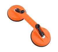 Gunpla Ventouse à 2 ventouses avec poignées ergonomiques - Charge maximale : 80 kg - 118 mm - Aspirateur portable pour verre, carrelage, marbre, stratifié, meubles